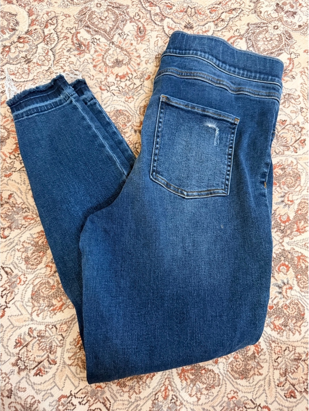 Spanx skinny jegging jeans